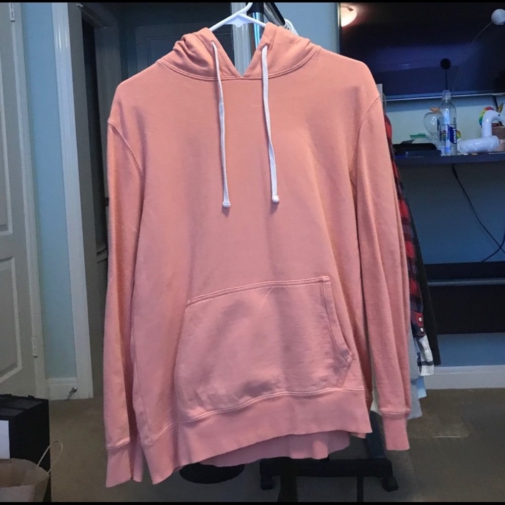 Peach hoodie sweatshirt from Pacsun